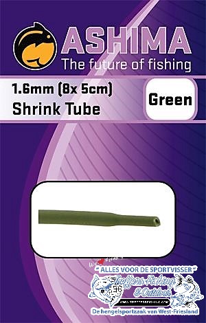 ASHIMA – SHRINK TUBE – GREEN – 10 x 4 CM - Afbeelding 3